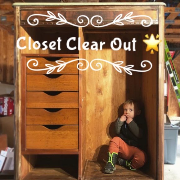 Extended "Closet Clear Out” time!!! - Picture 1 of 2